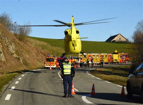 Doubs Un choc frontal fait deux blessés graves entre Pontarlier et la