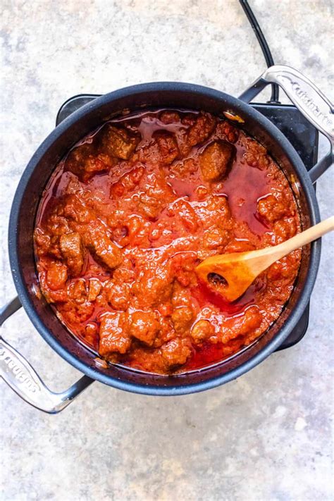 Zigni Beef Stew From Eritrea The Foreign Fork