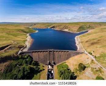 Elan Valley Reservoirs Dry Very Hot Stock Photo 1151418026 | Shutterstock