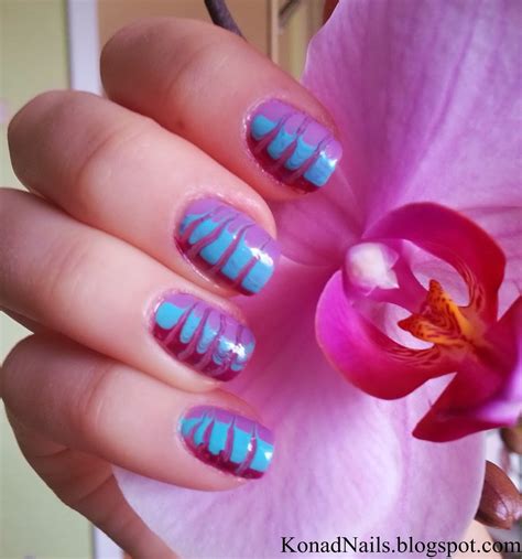 Konad Addict Colour Of The Year 2014 Radiant Orchid Nail Art