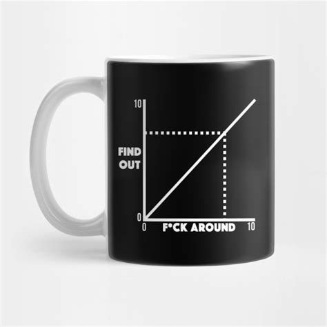 Funny Fuck Around And Find Out Diagram Chart Meme Graph Fuck Around And Find Out Mug Teepublic