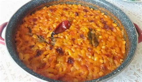 Печен боб по селски | Рецепт | Болгарские рецепты, Вегетарианская пища ...