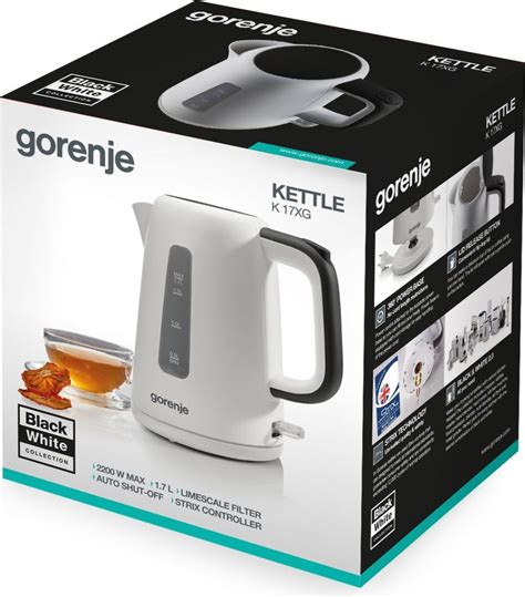 Электрочайник Gorenje Strix K17XG – купить в Киеве | цена и отзывы в MOYO