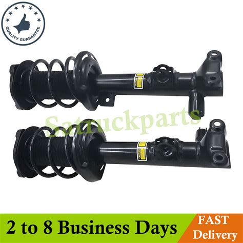 2x Front Shock Absorber Strut Assys For Mercedes Benz W207 C207 C204