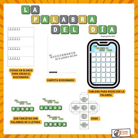 La palabra del día Aula en Juego