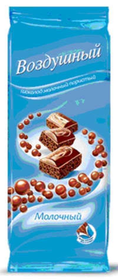 Шоколад Воздушный молочный 85 г