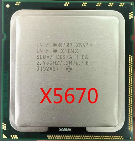 Intel Xeon X M Cache Ghz W Gt S Intel Qpi Lga