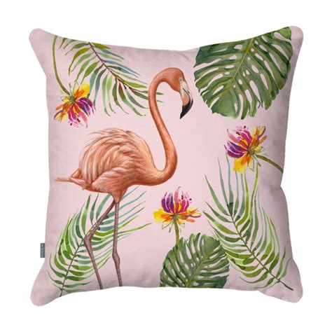 Flamingo Pink Quick Dry Outdoor Cushion Rooms By Me