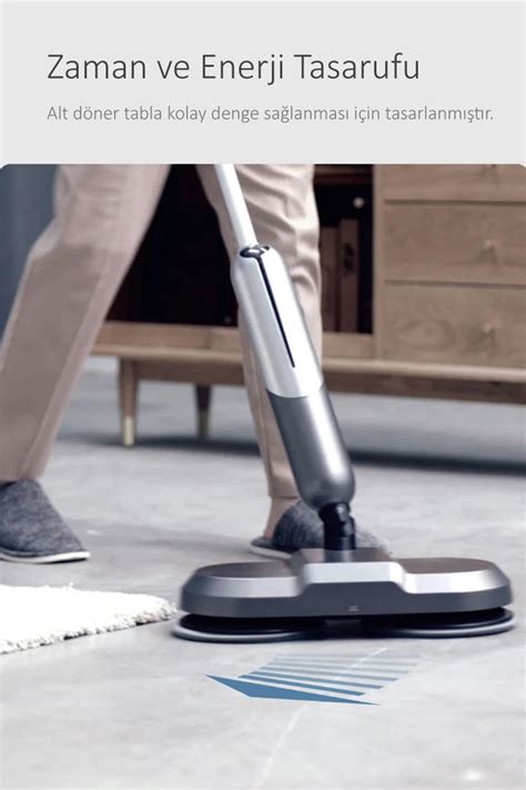 Xiaomi HUTT HH6 MUGGLE Kablosuz Elektrikli Mop