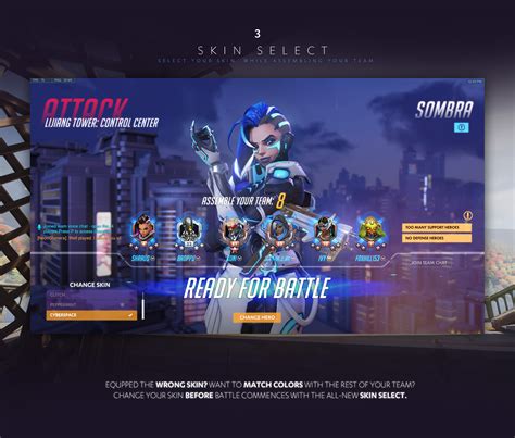 Overwatch Ui Concept On Student Show