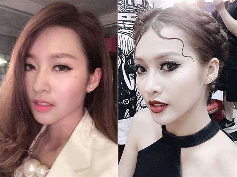 Đổi gió với kiểu make up sexy diện mạo các hot girl Việt thay đổi ra sao
