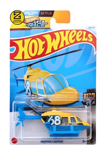 Helicóptero Propper Chopper hot wheels Mercado Zero