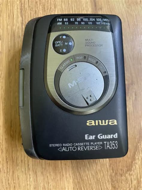 Aiwa Hs Ta353 Walkman Personal Stereo Cassette Player Am Fm Radio Super Bass £15 00 Picclick Uk