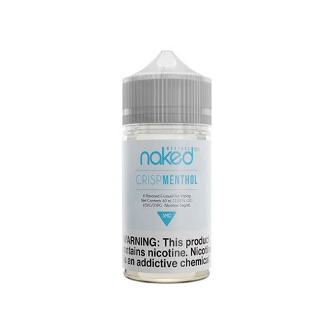 Naked Crisp Menthol Ml Vape Juice Et Usa