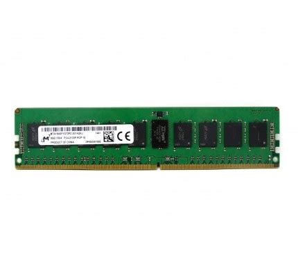 Оперативная память Micron 8GB DDR4 1Rx4 PC4-2133P-R (MTA18ASF1G72PZ ...