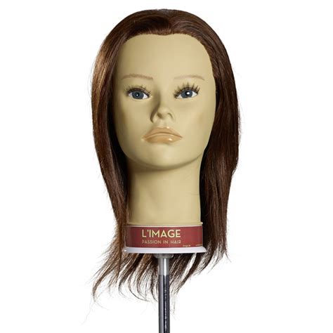 L IMAGE Training Head Steffi Cm Dark Blonde Styling