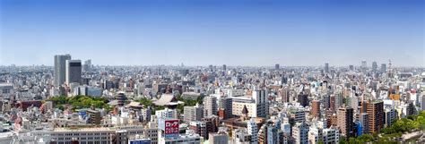 Tokyo Japan Panorama Buildings Multi Dual Wallpapers Hd Desktop