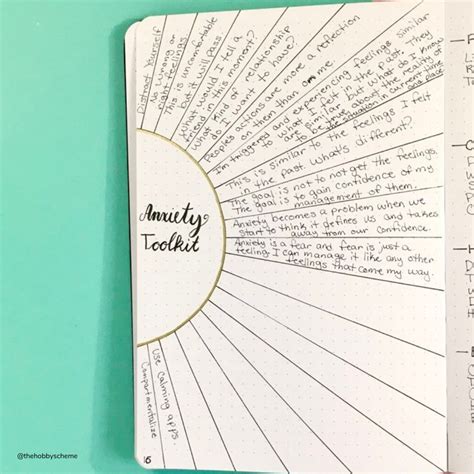 Amazing Bullet Journal Spreads For Mental Health The Hobby Scheme