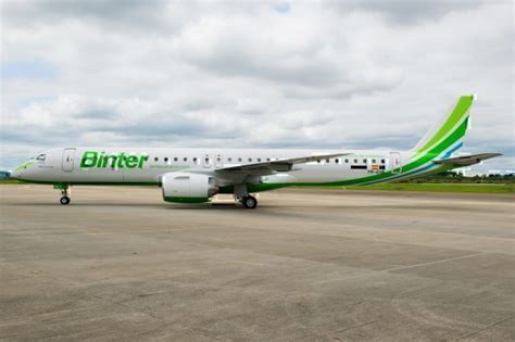 Binter Canarias Takes Delivery Of Its First Embraer E195 E2 Simple Flying