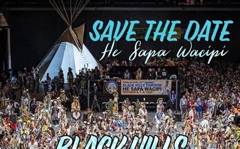 Th Annual Black Hills Pow Wow Pow Wow Calendar