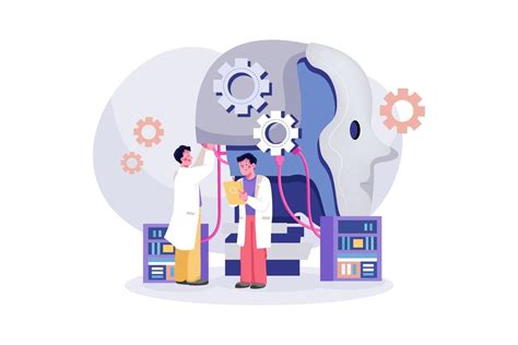 artificial intelligence illustration concept  vector art  vecteezy