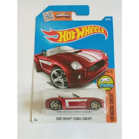 Hot Wheels Ford Shelby Cobra Concept Shopee Malaysia