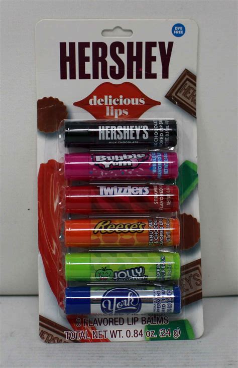 Hershey Lotta Luv Flavored Lip Balm 6 Count