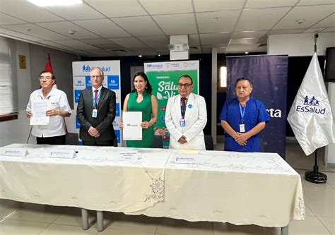 Hospitales De Essalud Firman Alianza De Intervención Del Programa Mi Salud Mi Vida En Beneficio