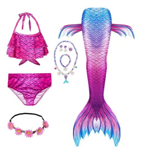 Traje De Ba O Sirena Ba Ador Para Ni As Ropa De Bikini Fiest Meses Sin Inter S