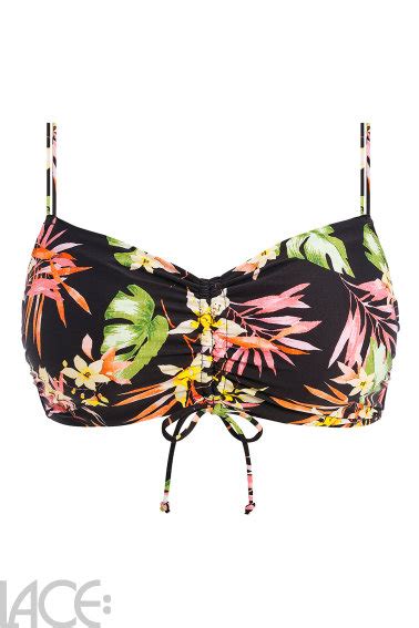 Freya Swim Savanna Sunset Bikini Beha Bandeau E I Cup Multi Lace Lingerie Nl
