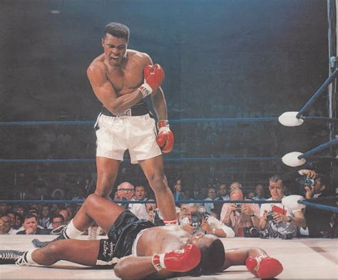 This Date In 1965 Two Iconic Shots Of Cassius Clay S First Fight As