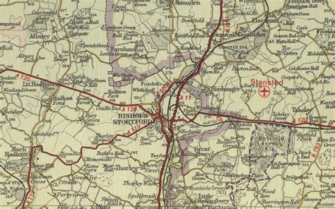 bishops stortford map