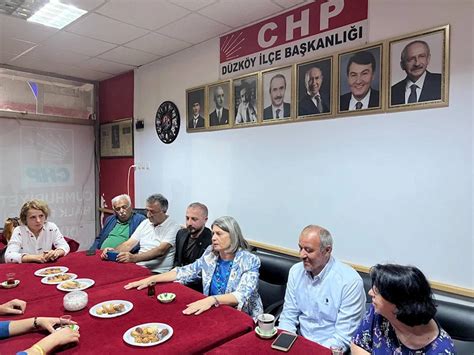 CHP Düzköyde Devir Teslim