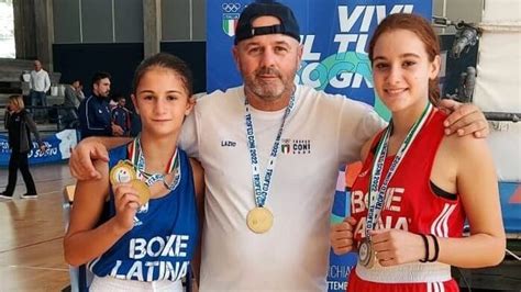 Sparring Io Boxe Latina Sul Podio Pi Alto Con Aurora Turrin Ed Ilaria Micheletti Latina News