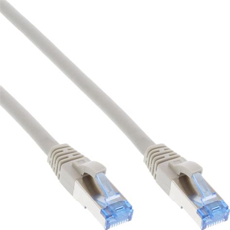 Inline 100Pcs Bulk Pack Patch Cable S Ftp Pimf Cat 6A Halogen Free