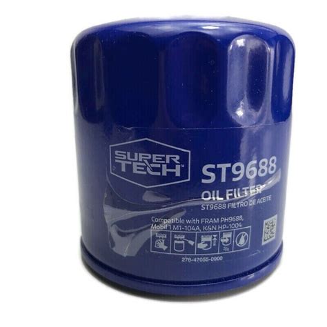 Supertech St Cross Reference Oil Filters Oilfilter