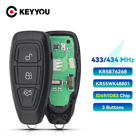 Keyyou Mhz Id D Bit Chip Kr Wk Bnt For Ford