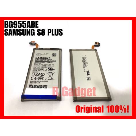 Jual BATERAI BATRE BATTERY SAMSUNG S8 PLUS BG955ABE ORIGINAL Shopee