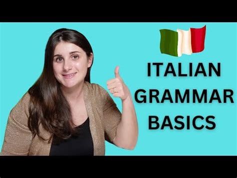 Italian grammar : r/Italian