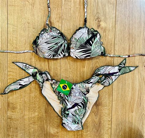 Lettuce Edge Bikini Set Etsy