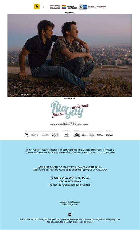 Rio Festival Gay De Cinema De Olho Nelas