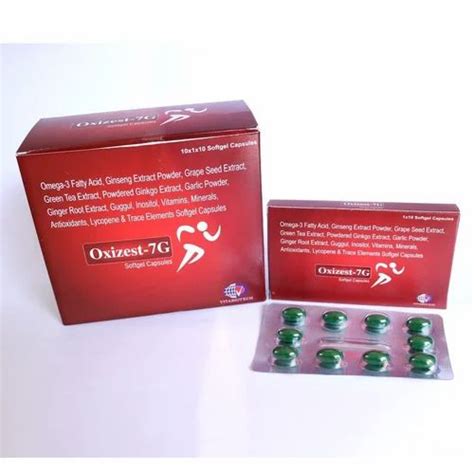 oxizest  softgel capsule  box ambala id