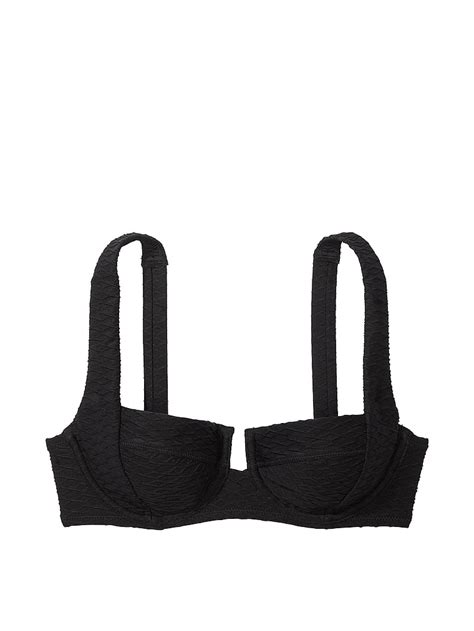 Buy Mix Match Full Coverage Bikini Top Black Order Bikini Top