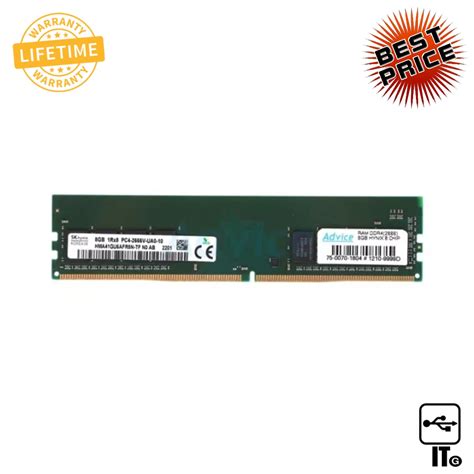 Ram Ddr42666 8gb Hynix 8 Chip ประกัน Lt เเรม เเรมคอม เเรมคอมพิวเตอร์