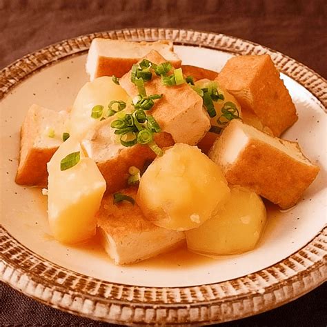 めんつゆで簡単 じゃがいもと厚揚げの煮物 作り方・レシピ クラシル