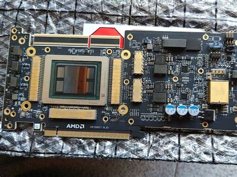 Изучаем печатную плату и кристалл ускорителя AMD Instinct MI100 — i2HARD
