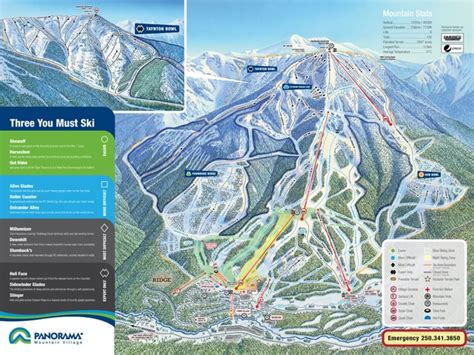 Panorama Mountain Resort Trail Map | Liftopia