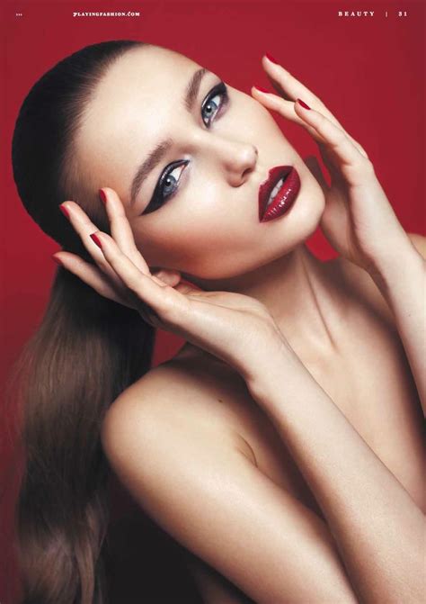 Naked Beauty Playing Fashion