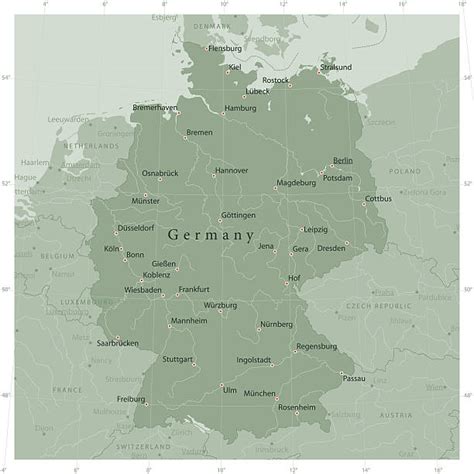 Map Of Germany Rivers Stock Photos Pictures And Royalty Free Images Istock