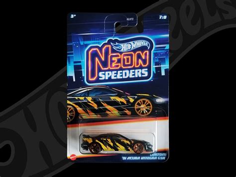 Hot Wheels Custom Acura Integra Gsr Black Etsy
